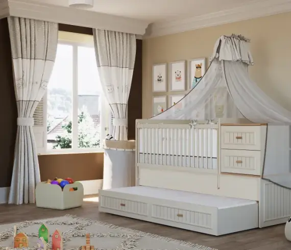 Monte Yavru Karyola (80x175 cm)